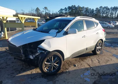 2015 Hyundai Tucson Se из США, поврежденный, VIN KM8JU3AG8FU112712